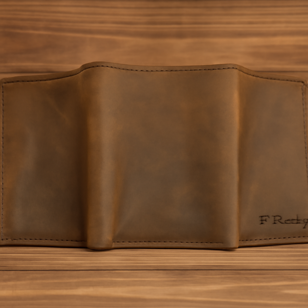 T-Rock Premium Leather Wallet || W00005
