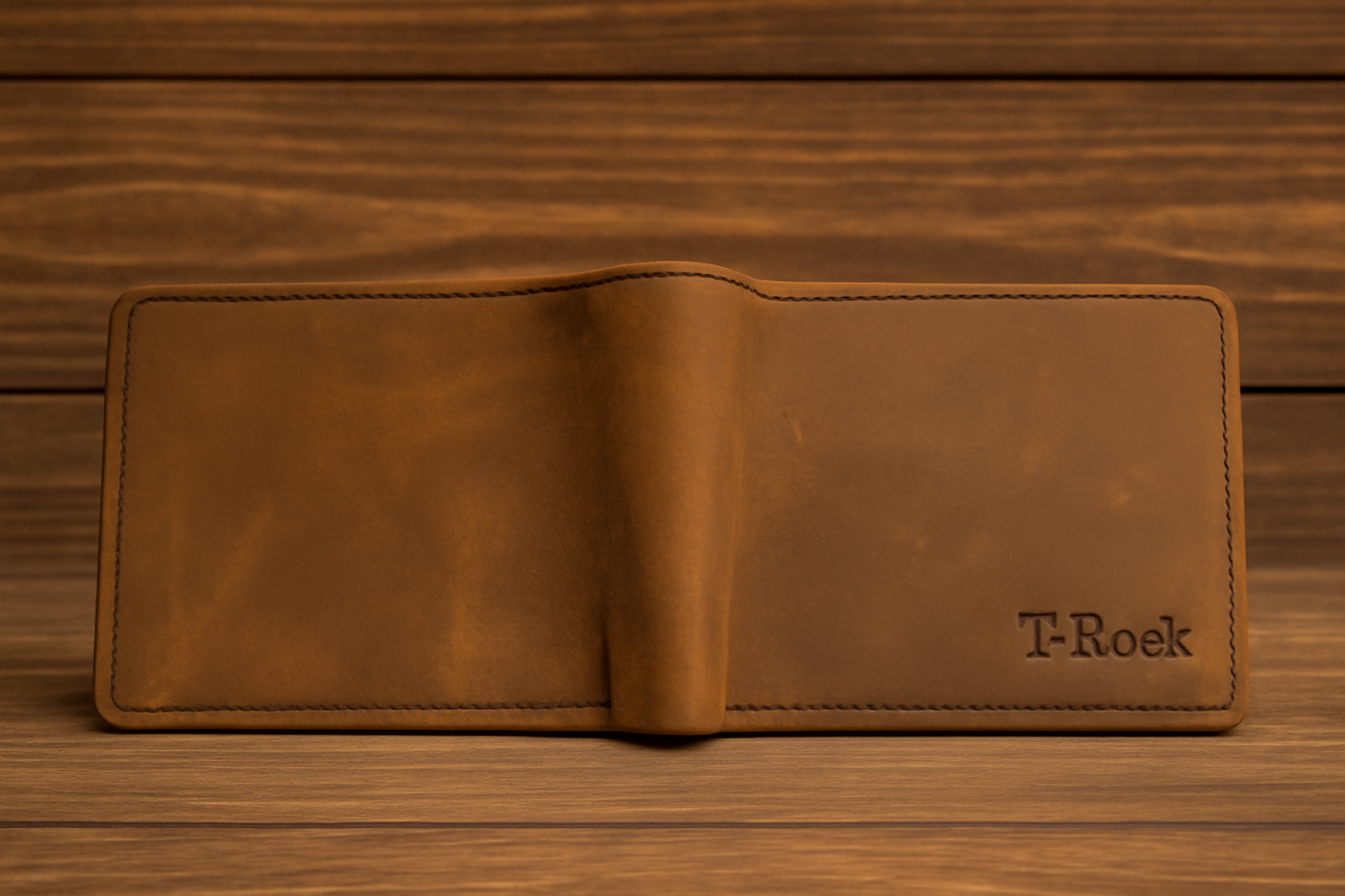 T-Rock Premium Leather Wallet || W00006