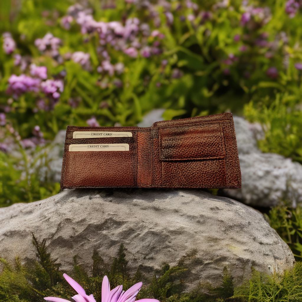 T-Rock Premium Leather Wallet || W00015