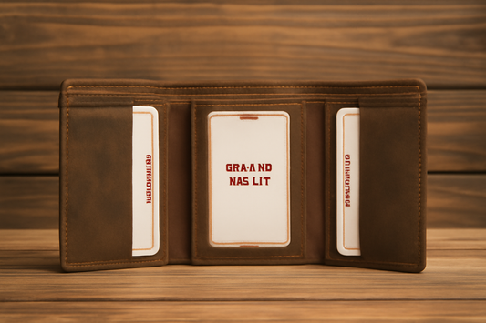 T-Rock Premium Leather Wallet || W00005
