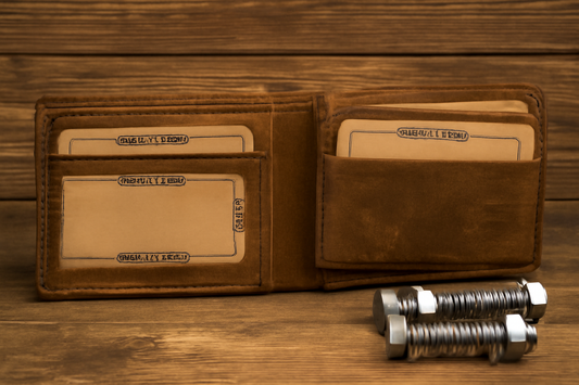 T-Rock Premium Leather Wallet || W00006